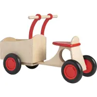 Van Dijk Toys Bakfiets rood