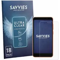 Savvies - Screenprotector voor Ulefone Note 22 - Folie Beschermfolie transparant 18 Stuks