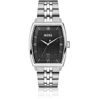 BOSS Principle Ark horloge met zwarte gestructureerde wijzerplaat