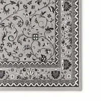 Muratap Nain klassiek vintage oosters vloerkleed zilver- 200x290 cm