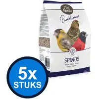 Deli Nature 5x - Birdelicious spinus sijsjes 2kg - Vogelvoer - 2 kg