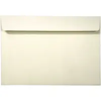 Netuno Gladde ecru enveloppen A5 - 162 x 229 mm - 25 stuks - HK zelfklevend met plakstrip - 120 gram - Olin -