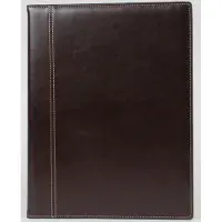 Brepols bureau agenda 2027 - CONCORDE [0.240] - PALERMO + ABC - Bureau agenda - 1 week op 2 pagina's - Weekoverzicht - Gespiraleerd - Donkerbruin - 21 x 27 cm
