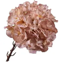 Silk-ka Kunstbloem-Zijden Bloem Hortensia Steel Mauve 64 cm