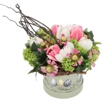 Maxifleur Kunstplanten Bloemen Cadeaubox Elli Aalsmeer 35 cm