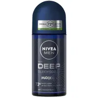 Nivea Men Deep Darkwood Anti-Transpirant Deodorant 72H Roll-On 50 ml