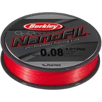 Berkley Nanofil Red - Dyneema Vislijn - Visdraad - 0.2801mm - 20,126kg - 270m
