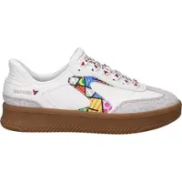 SKECHERS x Britto Hands Free Slip-In Hotshot dames sneaker - Wit multi - Maat 40