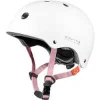 Movino - Element - M - wit - urban fietshelm met Dial-Fit systeem - ABS/EPS - 11 Ventilatiegaten - Fiets Skeelers Step