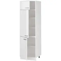 Vicco Hoge kast R-Line Wit Hoogglans/Wit 60 cm, Model 63185