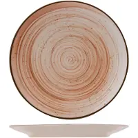 Cosy & Trendy Dessertbord Sintra Terracotta 20 cm (Set van 12)
