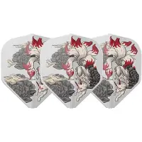L-Style EZ L1 Rika Aoi White - Dart Flights