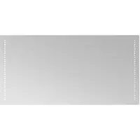 vidaXL LED Badkamerspiegel Doorzichtig 100 x 50 cm gehard glas