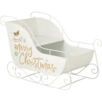 J-Line Slee - metaal - wit/goud