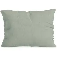 Zelesta Special Seersucker Kussensloop Set van 2 - Saliegroen 60x70cm