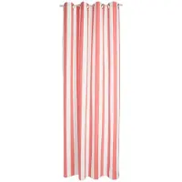 2lif Mireille curtain coral red 140 cm x 260 cm 8 rings