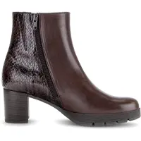 Gabor 8030.01 Enkellaarzen | Maat 7.5 Dames Bruin