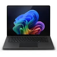 Microsoft Surface Laptop 8 Copilot+ PC Intel Core Ultra X7 368H 38,1 cm (15") Touchscreen 64 GB LPDDR5x-SDRAM 512 GB SSD Wi-Fi 7 (802.11be) Windows 11 Pro Zwart QWERTY
