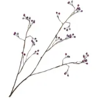 Silk-ka Kunstbloem-Zijden Bloem Bessentak Lavendel 94 cm