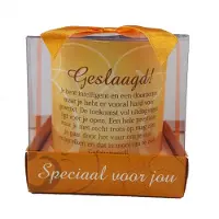 Miko Theelicht houder - Geslaagd - speciaal voor jou