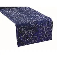 2lif Florence Tafelloper blauw 43x240cm