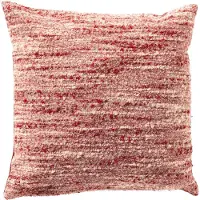 Dutch decor CHRISTAN - kussenhoes 45x45 cm - bouclé - Emboldened - rood, roze, wit - met rits - zonder binnenkussen