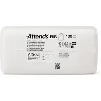 Attends BIB Wegwerpslabben voor volwassenen - 9 pakken van 100 slabben