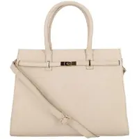 Dstrct Floater Field Dames laptoptas - 15 inch - Werktas A4 - Leer - Beige