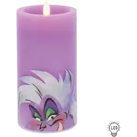 Enesco Disney Home Fragrance - Ursula Purple LED Candle