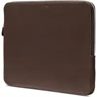 Puccini Leren Laptop Etui 15 Inch Donkerbruin VC92526-2