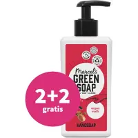 Marcel's Green Soap 2+2 Gratis: Handzeep Argan & Oudh 250 Ml