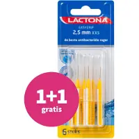 Lactona EasyGrip Interdentaal Ragers 2.5mm geel - 5 stuks