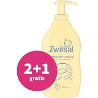 Zwitsal 2+1 Gratis: Zeepvrije Wasgel 400 Ml