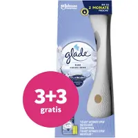 Glade 3+3 Gratis: Automatic Spray Startset Pure Clean Linen 269 Ml