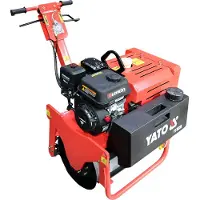YATO YT-90350 Professionele Geleide Trilwals – 13.5 kN – 6,5 PK Loncin Stage V Engine – Danfoss Hydrostatische Aandrijving – Werkbreedte 600 mm – Met 16L Watertank (266 kg)