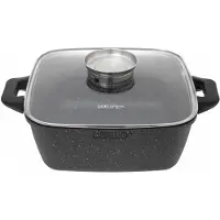 Odelo Serey Vierkante Pan 28 cm, 6L met Greblon C2 Anti-aanbaklaag