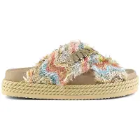 Mou Dames Slippers Criss-cross Rope Sandal - Multi - Maat 39