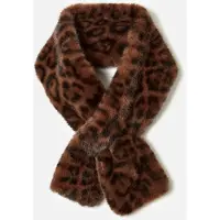 Damart - Zeer zachte sjaal - Dames - Bruin - Taille Unique