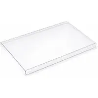 VHV - Snijplank - Transparante Acryl Plank met Rand - Voor Keukenblad