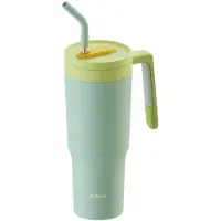 FLASKE Koffiebeker to go/ Explorer Cup 1.2L - Lime - RVS Thermosbeker van 1.2L