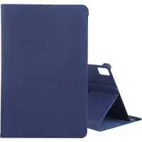 Mobigear Tablethoes geschikt voor Apple iPad Air 13 Inch (2026) Hoes | DuoStand Draaibare Bookcase - Donkerblauw