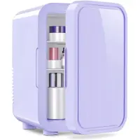 SP Mini Koelkast - 6L Capaciteit - Minibar - Skincare Koelkast - Paars - 26cm x 19cm x 32cm