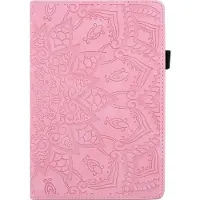 Mobigear Tablethoes geschikt voor Apple iPad Pro 11 Inch (2024) Hoes | Mandala Bookcase - Roze
