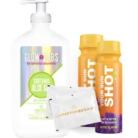 Devoted Creations - Soothing Aloe + 2 Your Sun Shots + 2 Verfrissingsdoekjes
