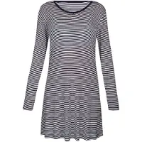 Sassa Nachtjapon Casual Comfort Strepen