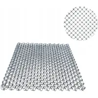 Maan Metalen Deurmat 35x50cm - Gegalvaniseerd en duurzaam