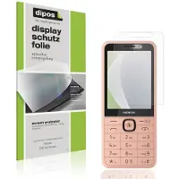Dipos – 4x Matte Beschermfolie geschikt voor Nokia 250 4G Smart | Krasbestendige & antireflecterende Screenprotector Ultra-Thin
