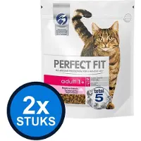 Perfect Fit 2x Adult 1+ Droogvoer Zalm - Kattenvoer - 750g