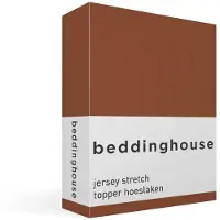 Beddinghouse katoen - Topper Hoeslaken - 180 x 200/220 cm Pocket depth: 25 cm - Terra