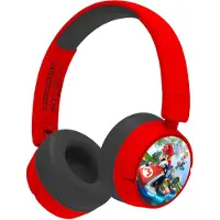 OTL TECHNOLOGIES Mario Kart - draadloze kinderkoptelefoon - volumebegrenzing - lange batterijduur - microfoon - inklapbaar